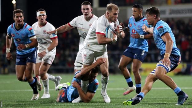 Will Addison played his first home match for Ulster in two years