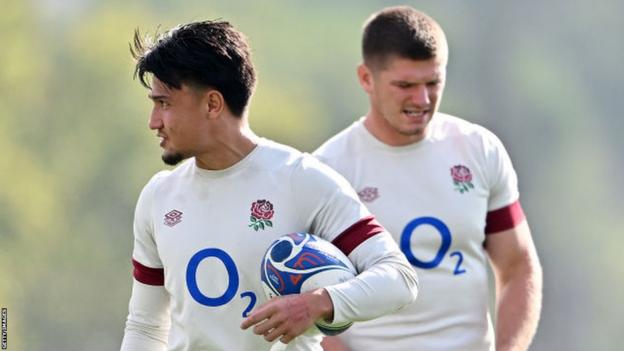 Owen Farrell and Marcus Smith