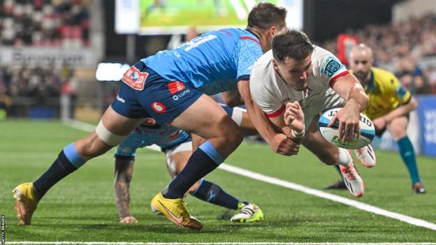 Jacob Stockdale scored a superb second try for Ulster