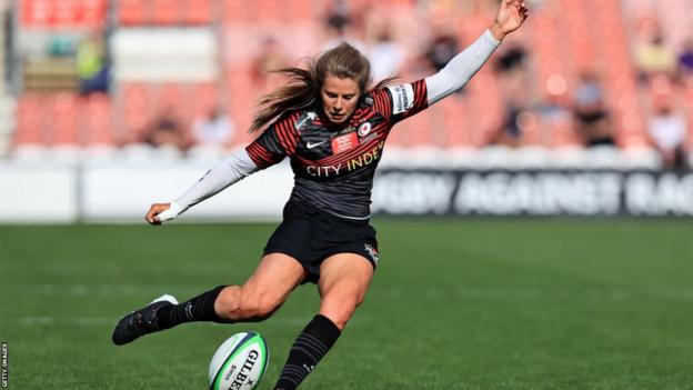 Zoe Harrison of Saracens