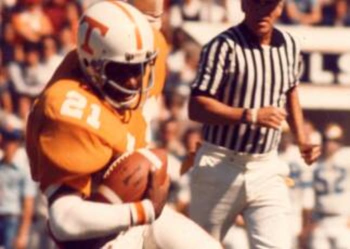 Stanley Morgan, Wide Receiver/Running Back (1973-76)