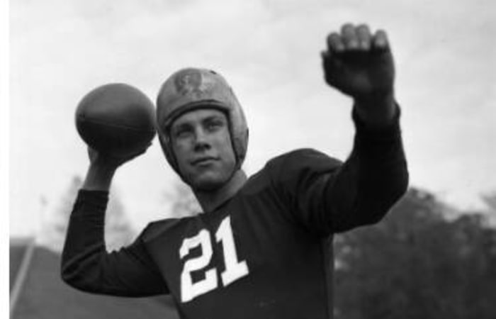 Frank Sinkwich, Halfback, Georgia, 1942 Orange Bowl