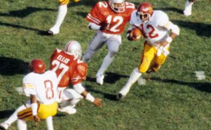 Charles White, Running Back, USC, 1980 Rose Bowl