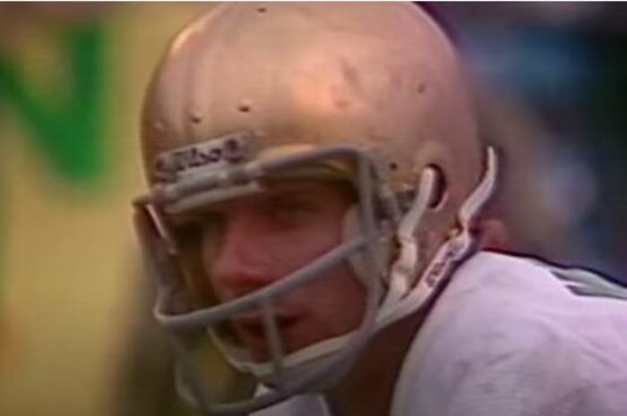 Joe Montana, Quarterback, Notre Dame, 1979 Cotton Bowl