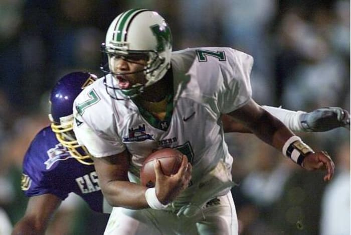 Byron Leftwich, Quarterback, Marshall, 2001 GMAC Bowl