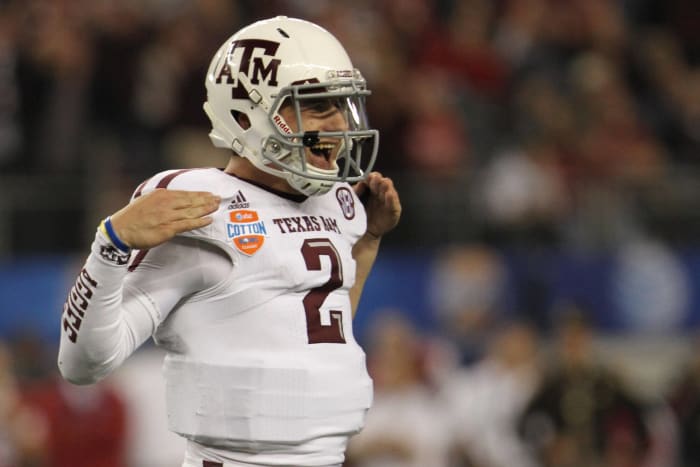 Johnny Manziel, Quarterback, Texas A&M, 2013 Cotton Bowl