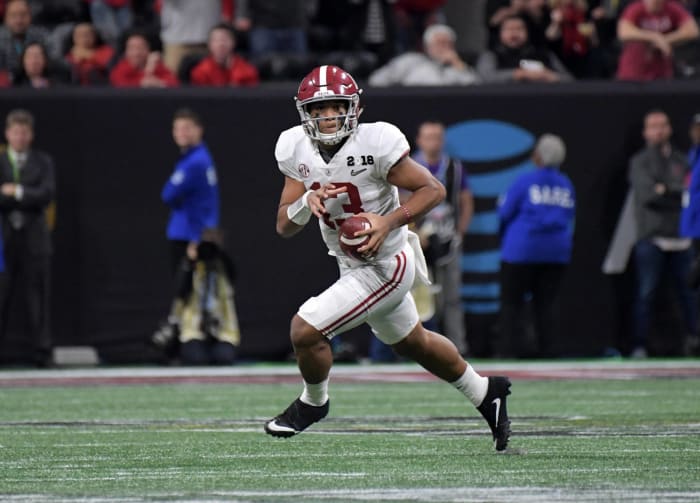 Tua Tagovailoa, Quarterback, Alabama, 2018 CFP Championship Game