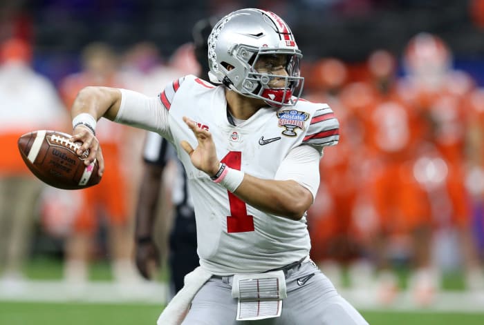 Justin Fields, Quarterback, Ohio State, 2021 Sugar Bowl (CFP semifinal)