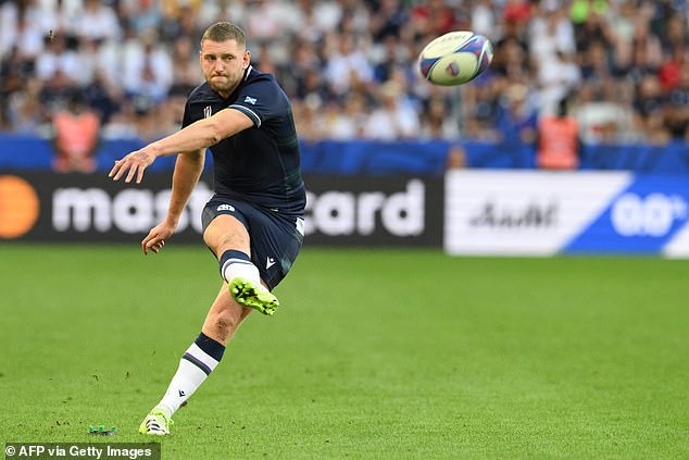 Finn Russell will take up the captain's armback for Scotland's kick-off game in Cardiff