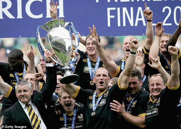 Gatland won three straight Premiership titles at Twickenham with Wasps from 2003 to 2005