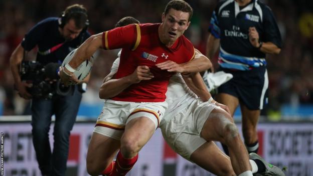 George North is the only Wales survivor in Saturday's match-day squad from the last victory against England at Twickenham in 2015