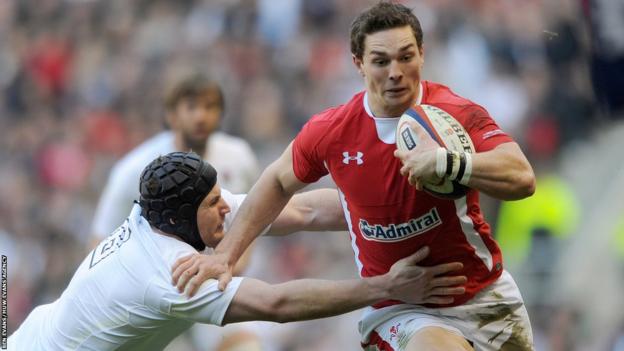 George North's first victory against England at Twickenham was in 2012 when Warren Gatland's side sealed the Triple Crown