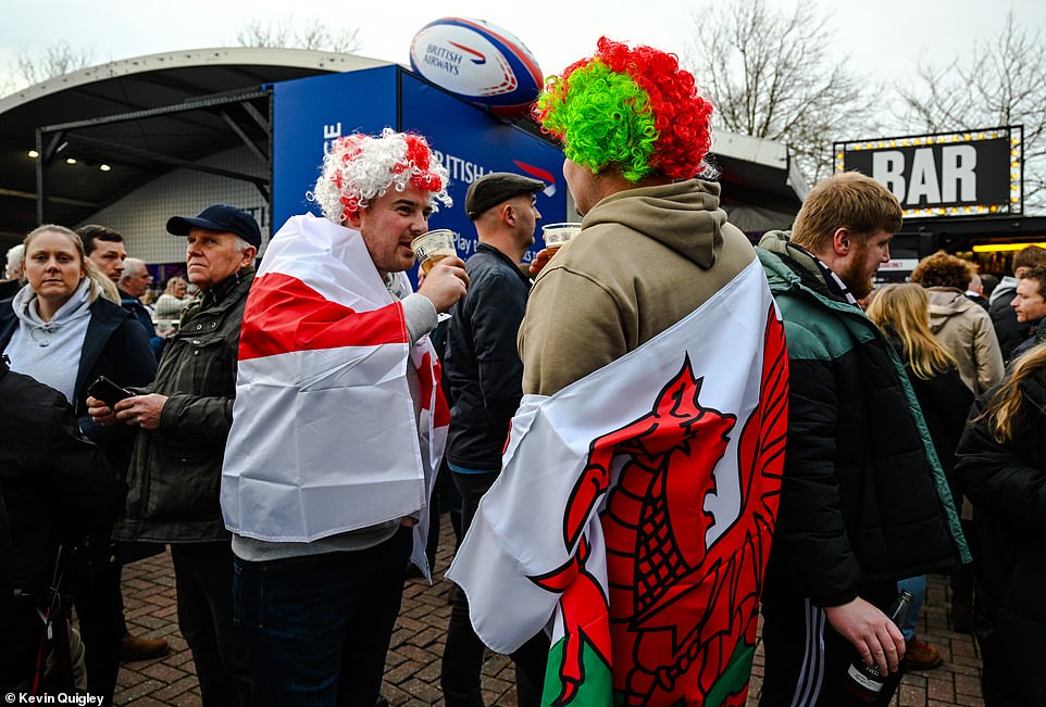 One of rugby's biggest draws is that fans can mix freely without malice... and gloat after a big win without consequence!