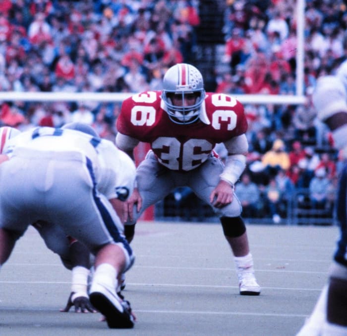 Chris Spielman, Linebacker (1984-'87)