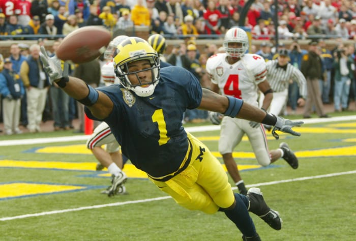 Braylon Edwards, Wide Receiver (2001-'04)