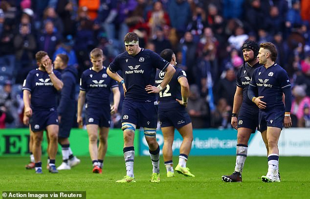 Gregor Townsend's side had to endure a late change as Kyle Steyn was swapped for Kyle Rowe