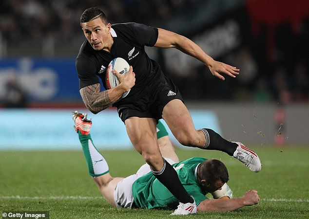 The footy great (pictured playing for the All Blacks) converted to Islam in 2009