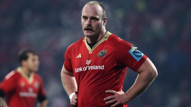 Oli Jager is in his first season of action for Munster after returning home from a 10-year stint in New Zealand