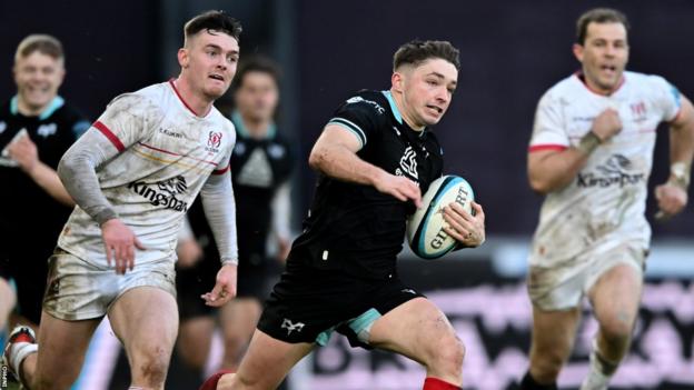 Ulster lost to Ospreys in Dan McFarland's last game in charge