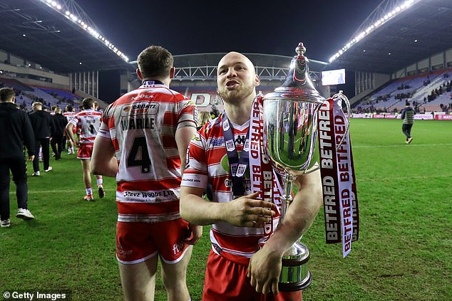 It was a nervous finish for the hosts but they manage to see out the game and lift the trophy