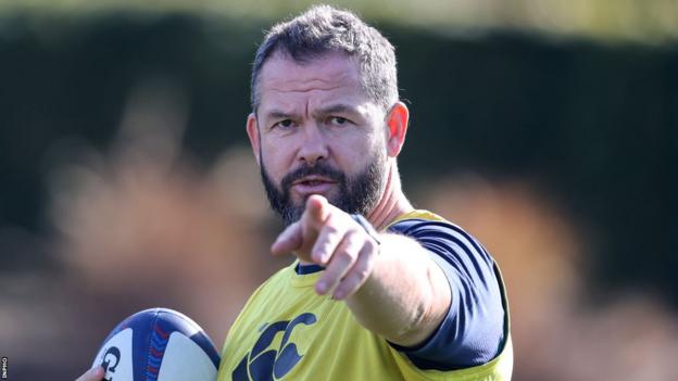 Ireland coach Andy Farrell