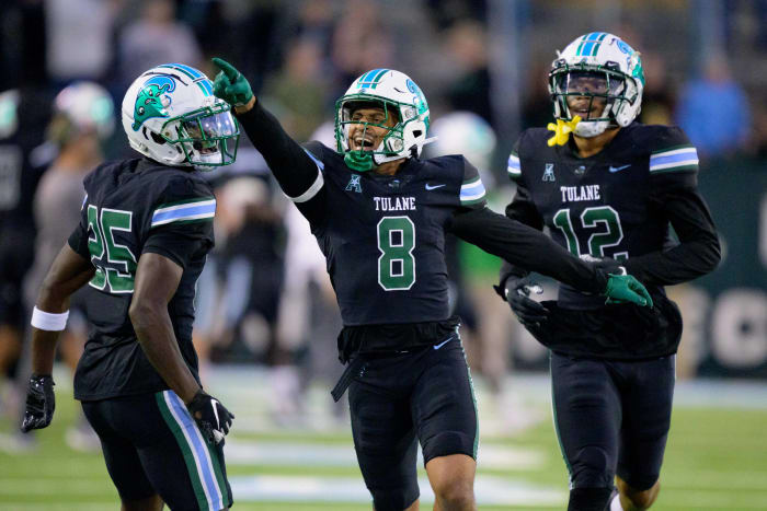 No. 12 Tulane (American Athletic Conference champion/Group of Five)