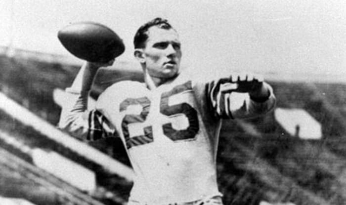 Y.A. Tittle, Quarterback (1944-47)