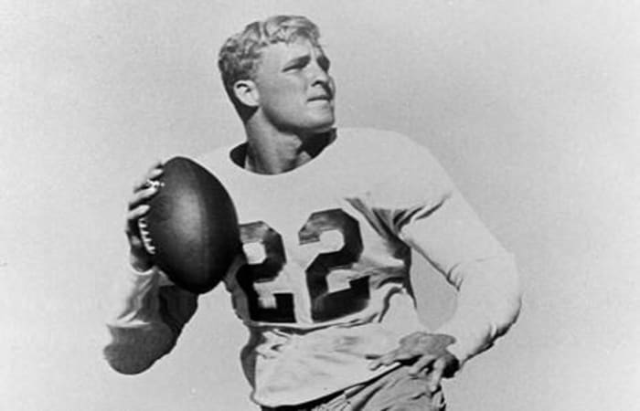 Bobby Layne, Quarterback, (1944-47)