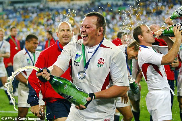 Thompson won the 2003 Rugby World Cup with England but revealed he no longer remembers triumphing in Sydney 21 years ago