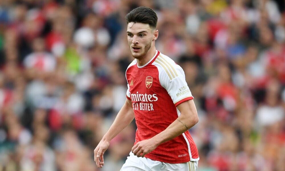 declan rice arsenal 2023