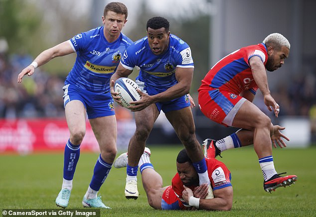 Exeter boss Rob Baxter heaped praise on 21-year-old Immanuel Feyi-Waboso for his display