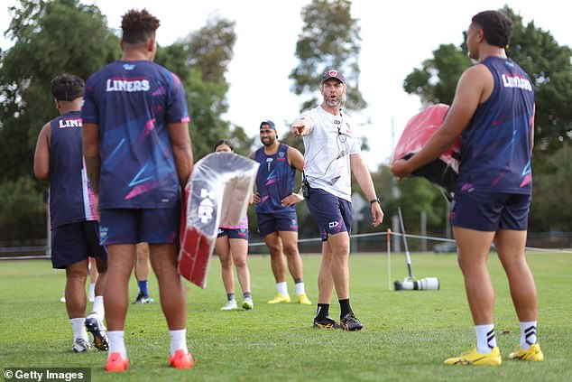 Geoff Parling has joined the Wallabies as the team's line-out expert