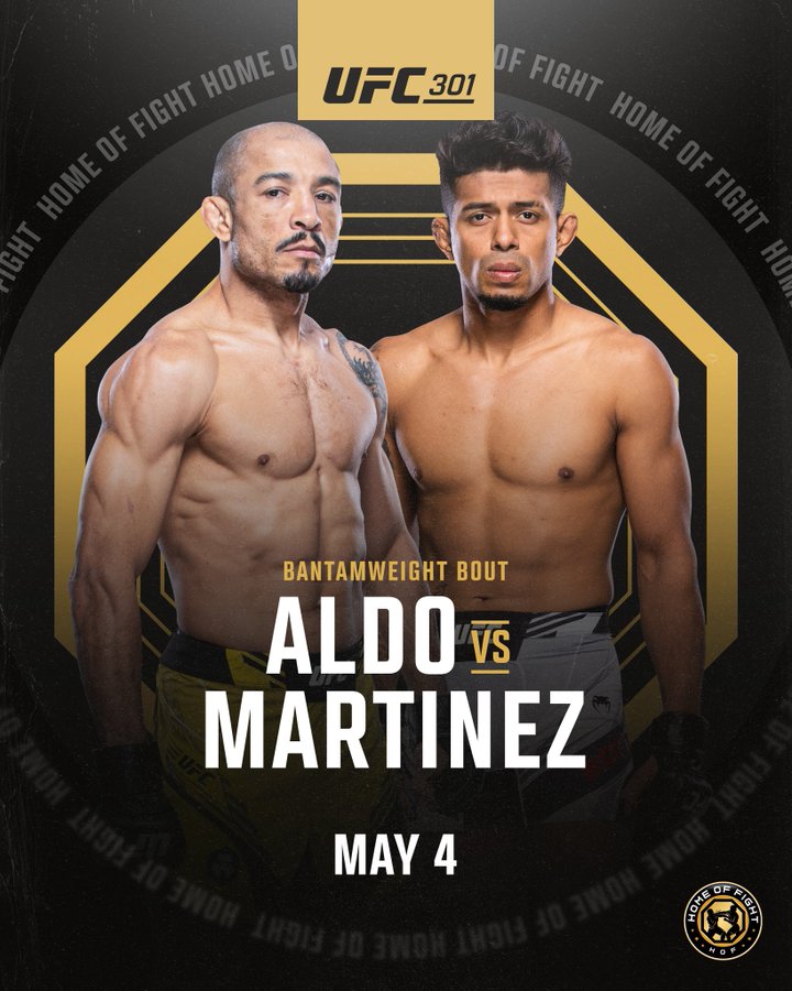 Jose Aldo vs. Jonathan Martinez