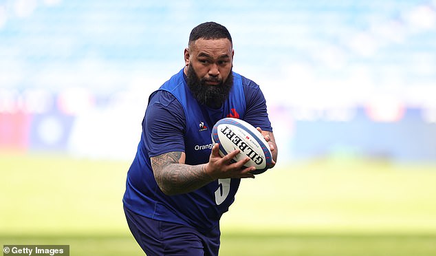 La Rochelle’s tighthead prop is a symbol of muscular dominance, with Uini Atonio anchoring the French scrum perfectly