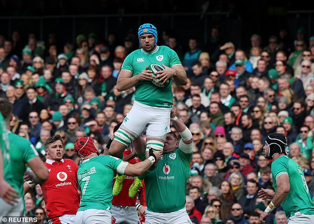 Tadhg Beirne proved again that he is a true all-rounder - doing the grunt work and scoring tries