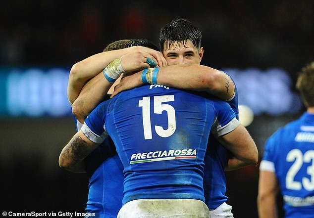 Innocenti joked that they 'prefer to invest the money in rugby because our business is rugby'