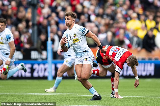 Henry Slade has signed a new one-year deal with Exeter - meaning he is eligible for England