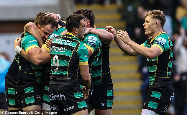 The Premiership leaders booked their spot in the final after a two-point victory at Franklin's Gardens