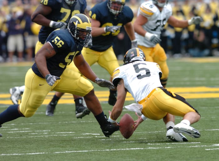 LaMarr Woodley, Defensive End/Linebacker (2003-'06)