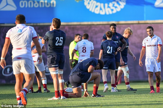 It was a humiliating result for England and their second loss to Georgia in the last 12 months