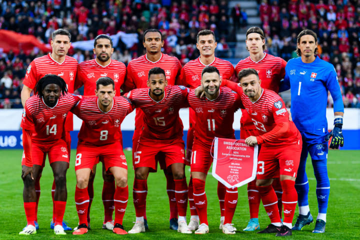 Fabian Schar, Ricardo Rodríguez, Manuel Akanji, Granit Xhaka, Cédric Itten, Yann Sommer, Jordan Lotomba, Remo Freuler, Djibril Sow, Renato Steffen, Xherdan Shaqiri