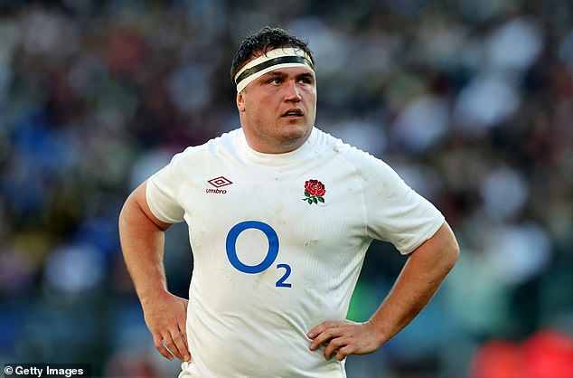 George (pictured) succeeded Owen Farrell as England captain last year, and has been applauded for his approach to the role