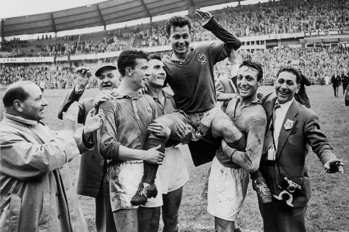 SOCCER-WORLD CUP-1958-FRANCE-WEST GERMANY-JUST FONTAINE