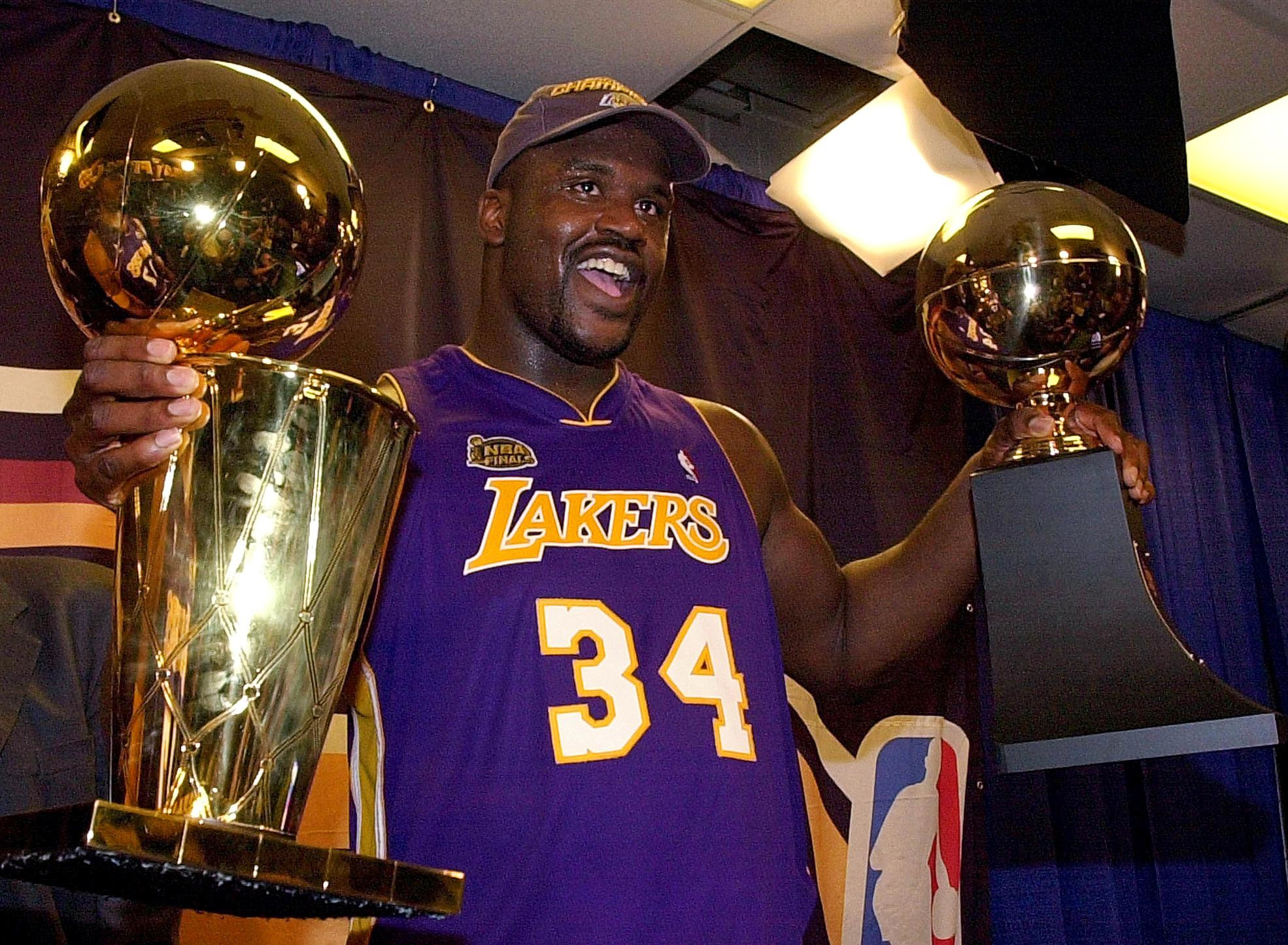 Shaquille O'Neal, Finals MVP, 2001