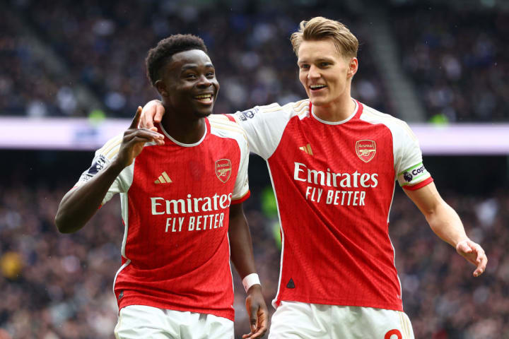 Bukayo Saka, Martin Odegaard