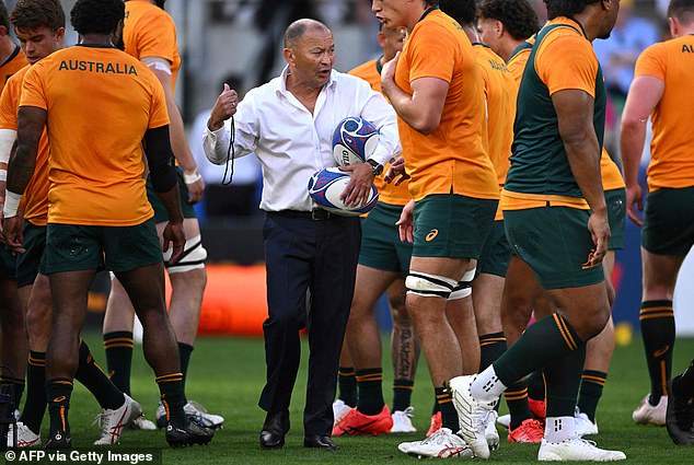 Jones took over at the Wallabies and endured a torrid 2023 Rugby World Cup campaign