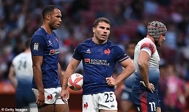 France have secured superstar Antoine Dupont (centre), while Australia have signed up former Wallabies captain Michael Hooper