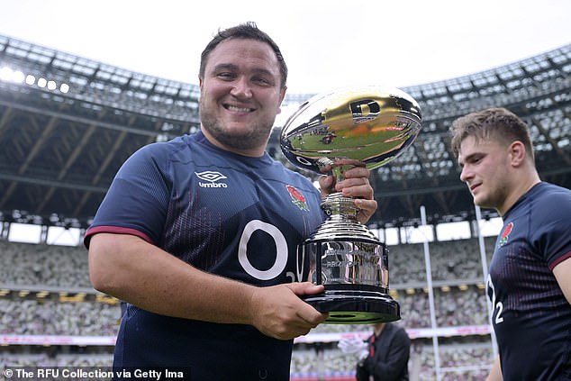 Jamie George long lineout throw set up England’s second try and he was busy in defence