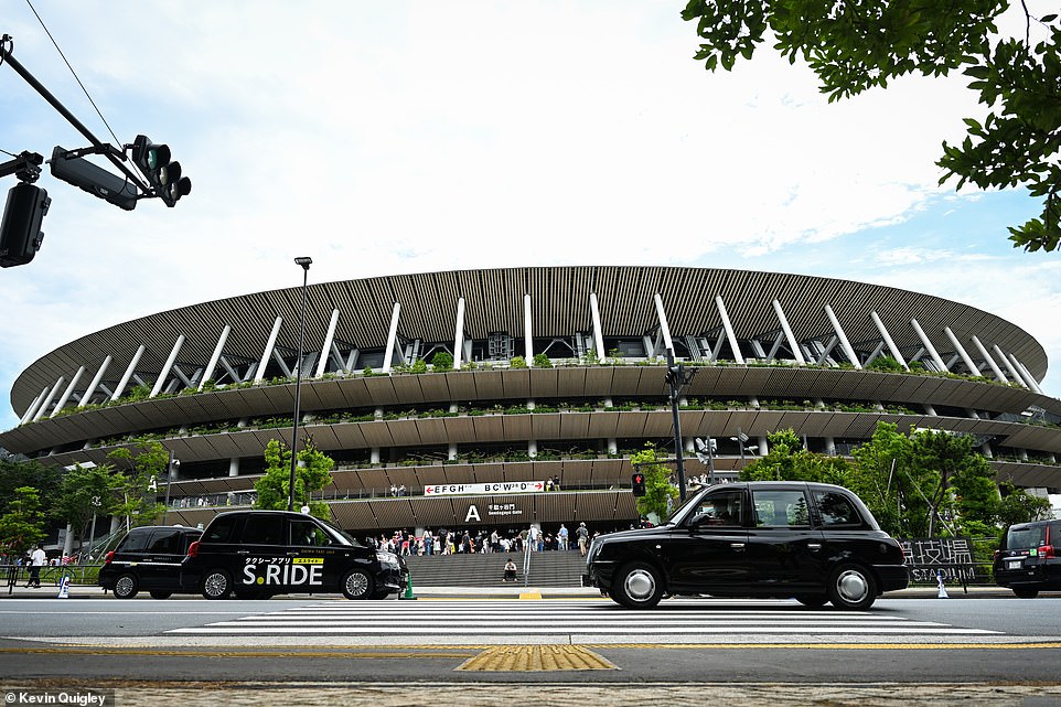 The reconstruction of the Japan National Stadium finished in 2019 and it was the main venue for the 2020 Olympics