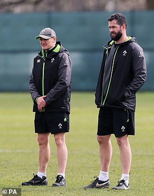 Schmidt (left) and Farrell (right) previously worked together at Ireland